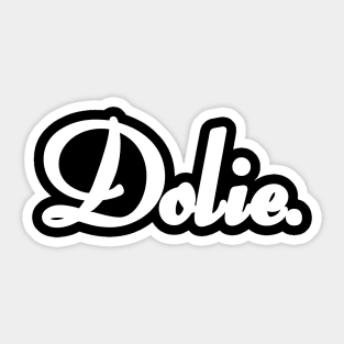 Name Dolie Sticker